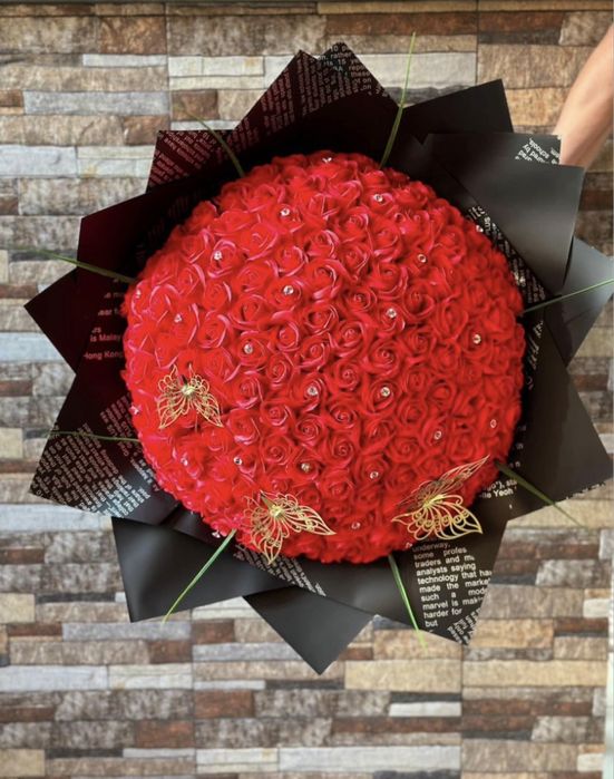 Buchet trandafiri de sapun stick