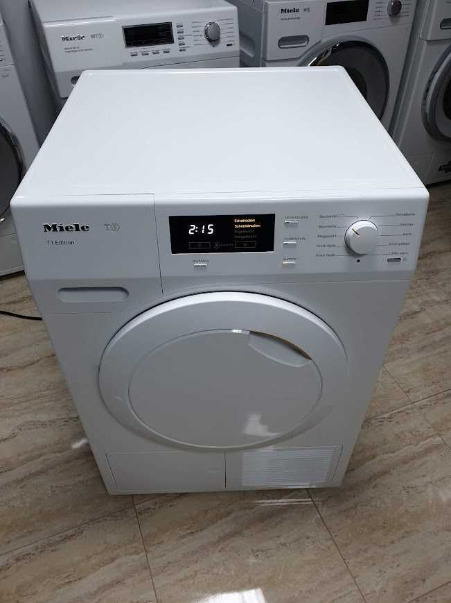 Сушилня Miele T1 - Термопомпа - Аларма - Подсветка -12м Гаранция Миеле