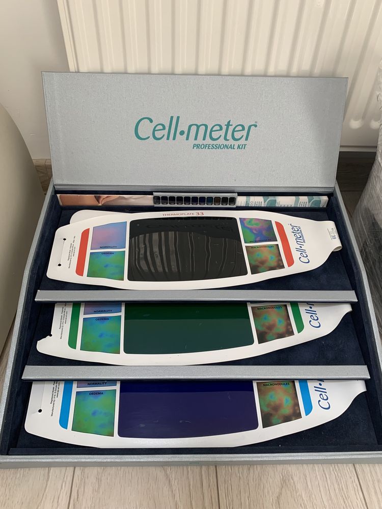Kit profesional Rowe Cell Meter, 3 benzi diagnosticare celulită
