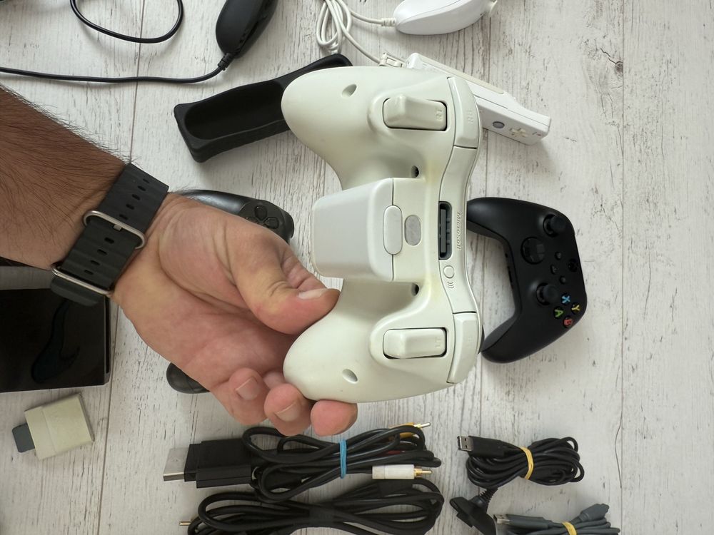 Xbox 360 controler alimenatator