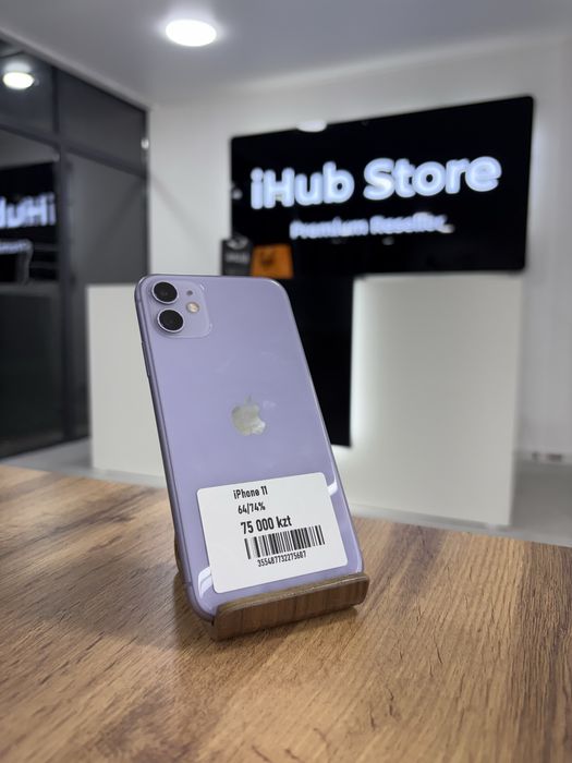 Iphone 11 с памятью 64гб/Емк 74%