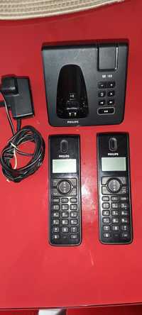 Telefon cordless Philips Dect Twin ( cu 2 aparate).