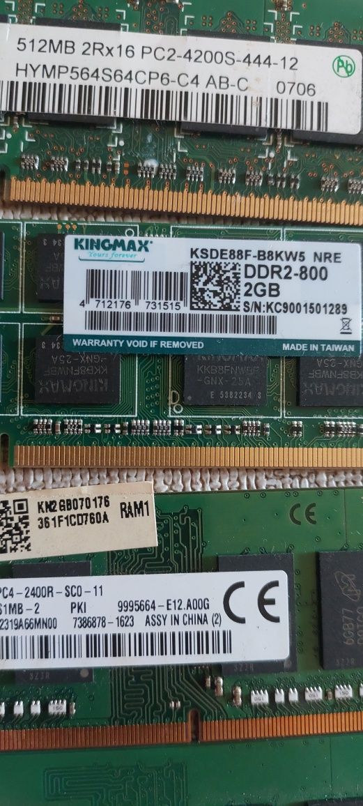 Placute ram ddr2 si ddr 4