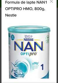Formula de lapte  NAN1 Optipro 800g/Aptamil 1 Nutri Biotik 800 g.