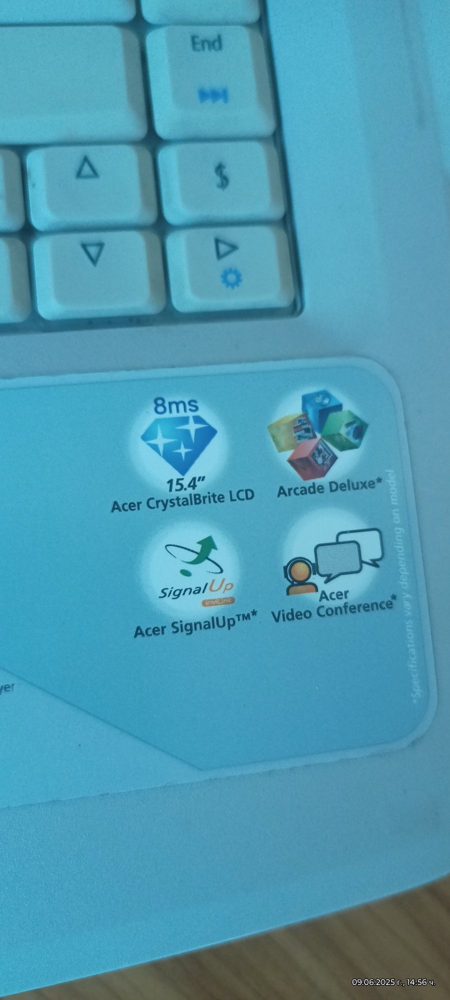 Лаптоп Acer c windows7
