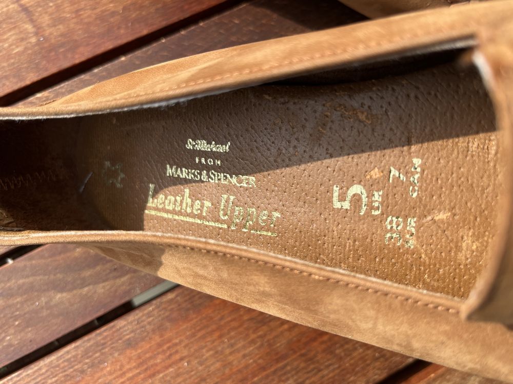 Loafers/Mocasini Piele Marks&Sprncer | Mărime 38