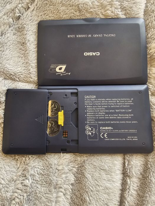 CASIO Digital Diary SF-3300ERbu-W 32kb