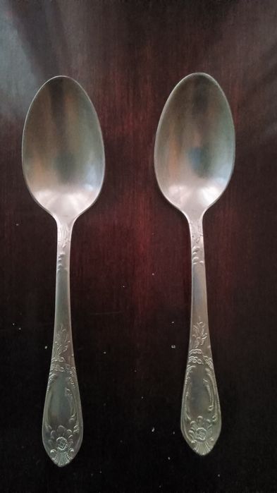 Посуда. Мельхиор. Чайные ложки ссср.