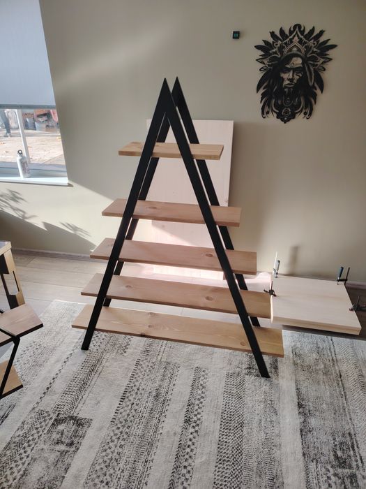 Етажерки в индустриален стил