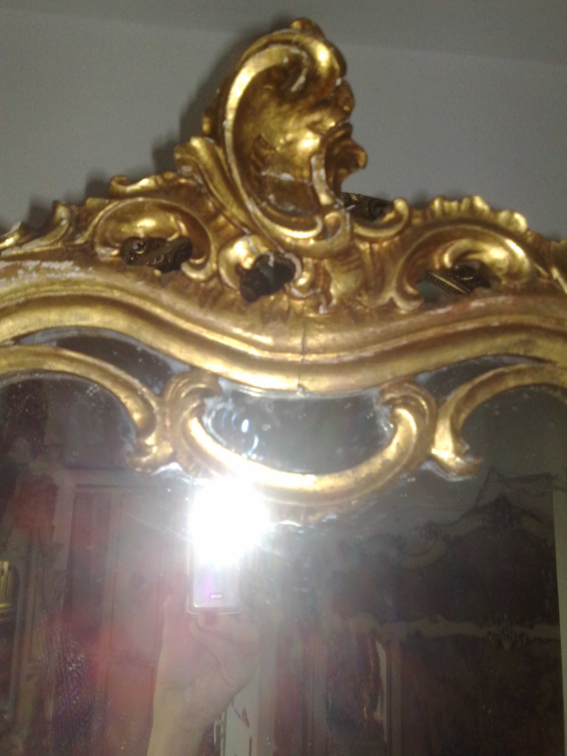 Consola cu oglinda baroc/rococo/Louis/mobila antica/vintage