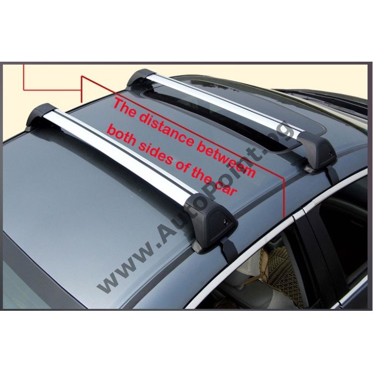 Универсален багажник 90см напречни греди за таван на автомобил 257145