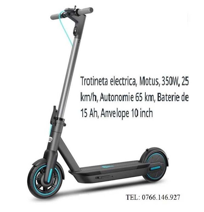 Trotineta electrica Motus, autonomie 65 km