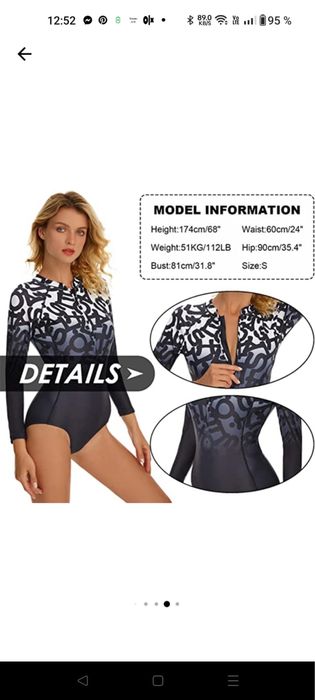 Costum baie uva uvb 50 nou