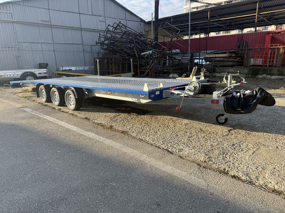 Remorca Platforma Auto 6.5X2.2 M util, 3500 KG , 3 axe, 2025