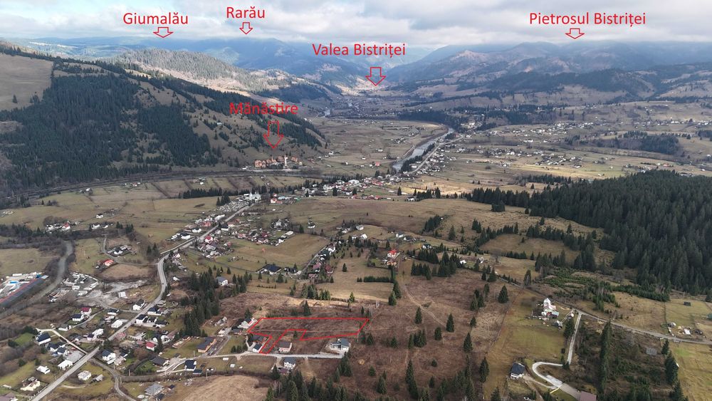 Teren intravilan Dorna Arini - Vatra Dornei - Tara Dornelor - Bucovina