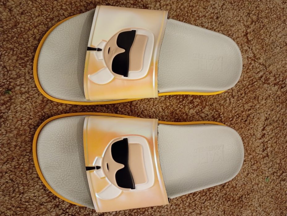 Șlapi damă Karl Lagerfeld, mărimea 37