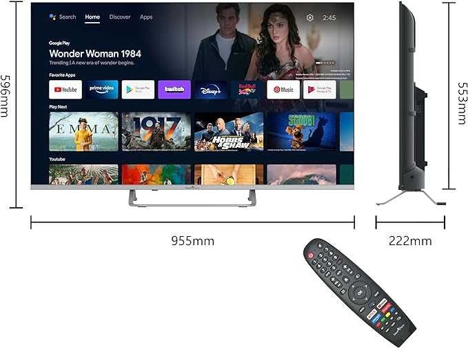 TV Noi SMART Led 81, 109 cm,LG 4K,TCL,Nei,Youtube,Netflix,Sigilate