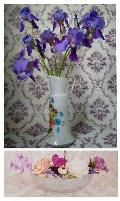 Кувшин и ваза (салфетка в подарок)