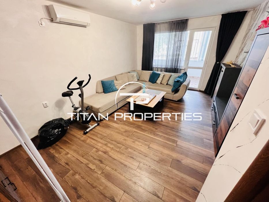 Дава се под наем Двустаен апартамент в Бургас, Възраждане - 72 кв.м за 459 € - Снимка #1