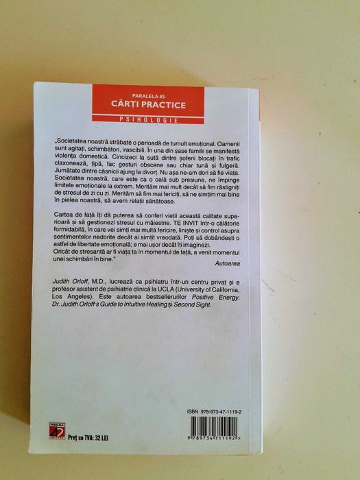 Orloff Judith - Libertatea emotionala -psihologie