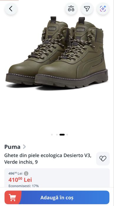 PUMA Desierto V3 Sneaker Bocanci Ghete Botine Pantofi Incaltaminte NOI