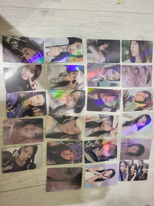 Карты к-поп New Jeans