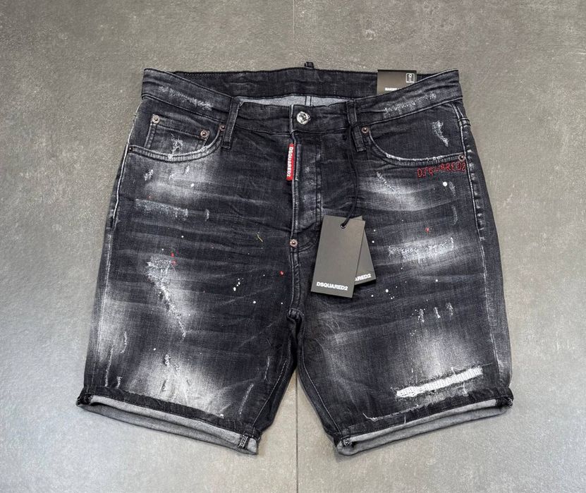 Най-висок клас мъжки къси дънкови панталони Dsquared2