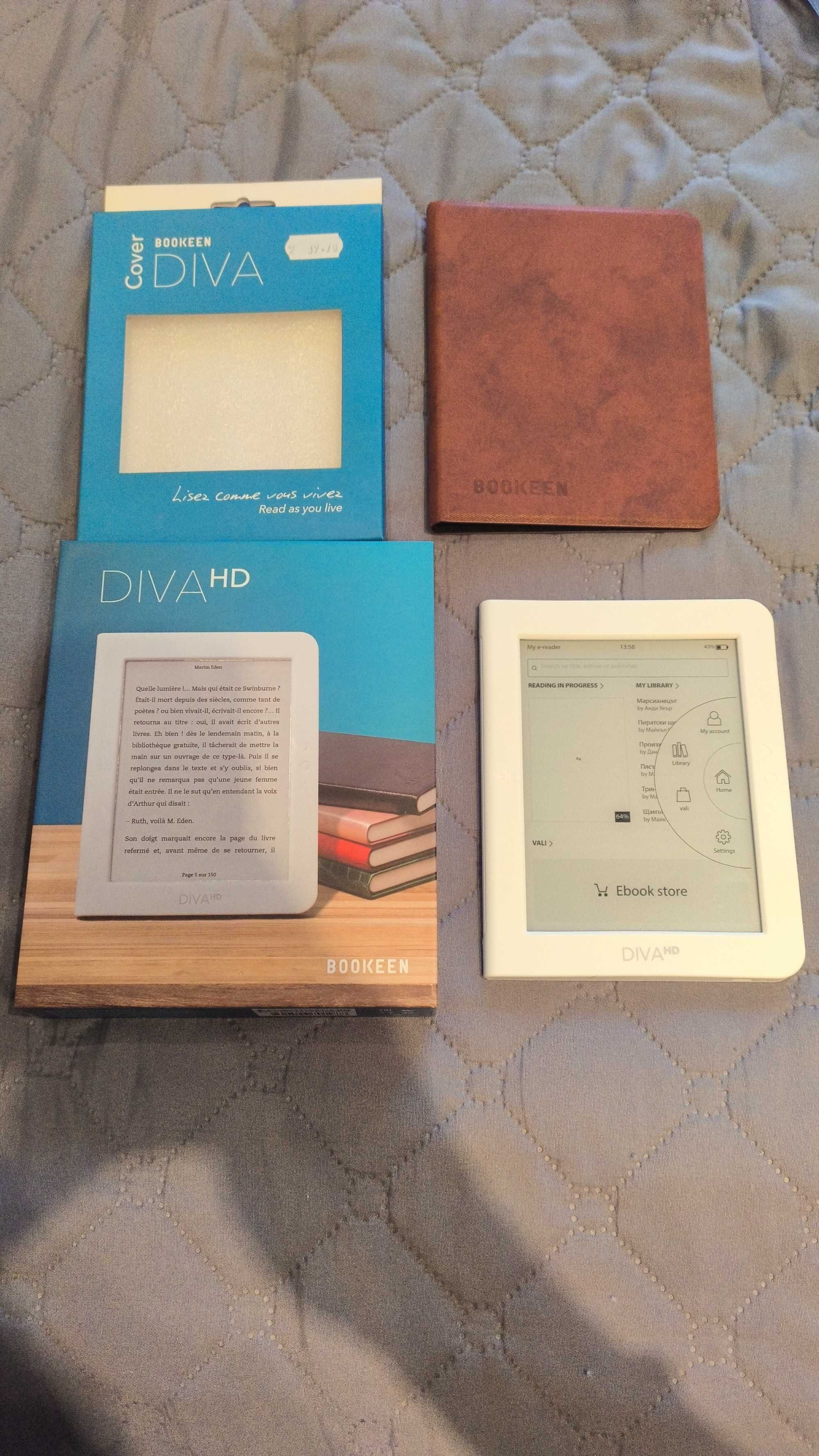 Електронна книга Bookeen Diva HD