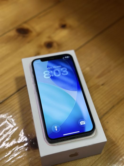 iPhone 12 Mini impecabil black 89% | casti | huse | cablu + cutie