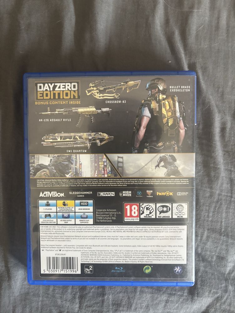 Call of Duty: Advanced Warfare Day Zero Edition PS4