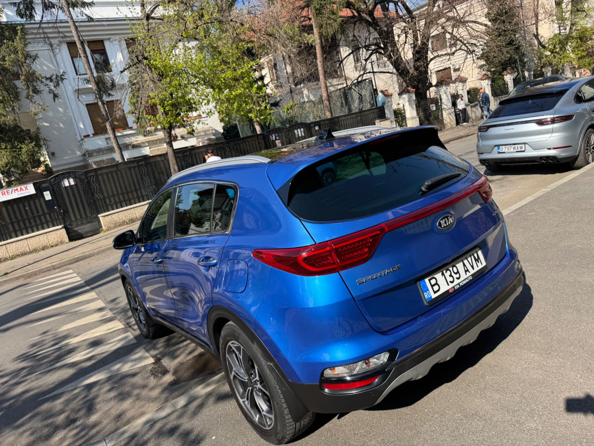 Kia Sportage GT-line albastra