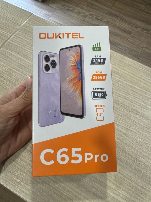 Oukitel C65 Pro, 256GB, 24GB Ram, NOU/Sigilat!!