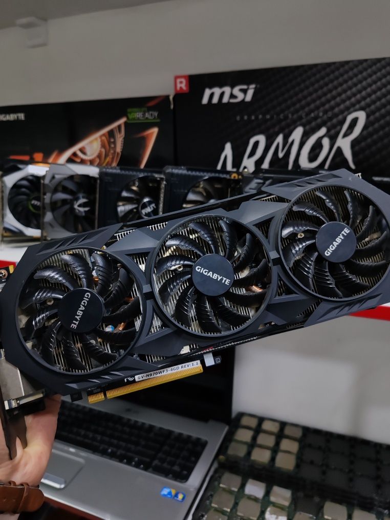 GTX 970 4g 256bit с родной пломбой