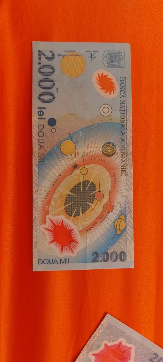 Bancnota 2000 lei, 1999,seria A