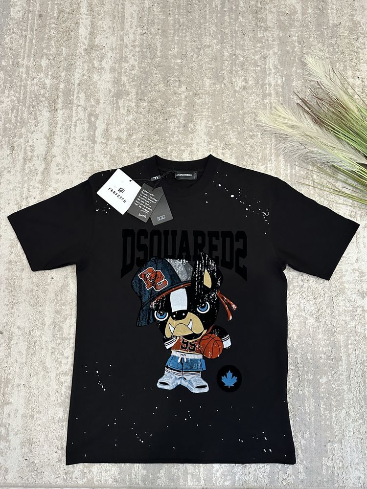 Tricou dsquared2 -Premium-(tip Zara Gucci)