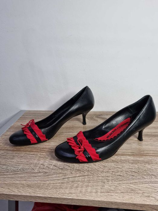 Pantofi Dama Savaldor Sapena 39 piele