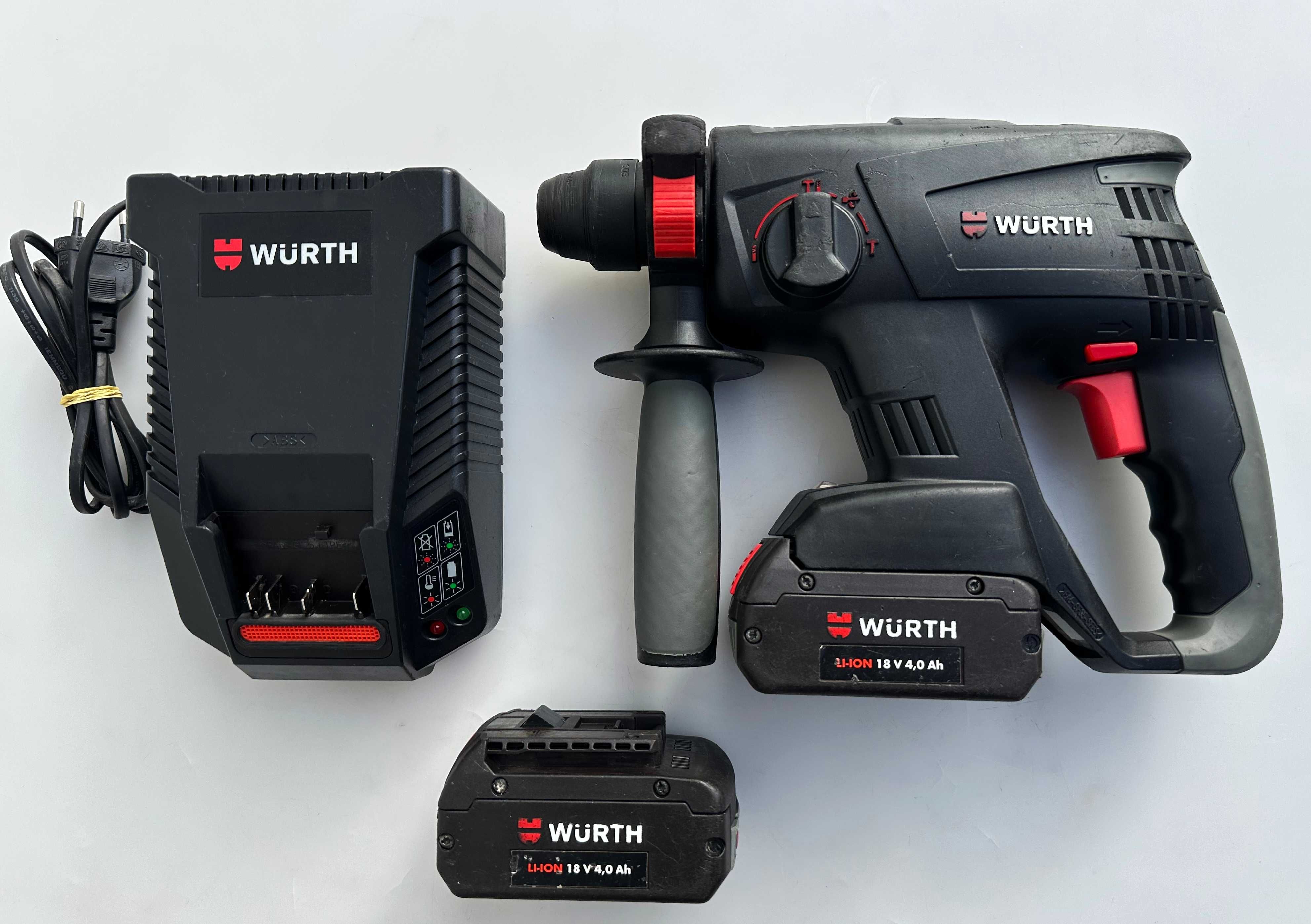 Wurth H 18-MA Compact - Безчетков перфоратор 2x18V 4.0Ah