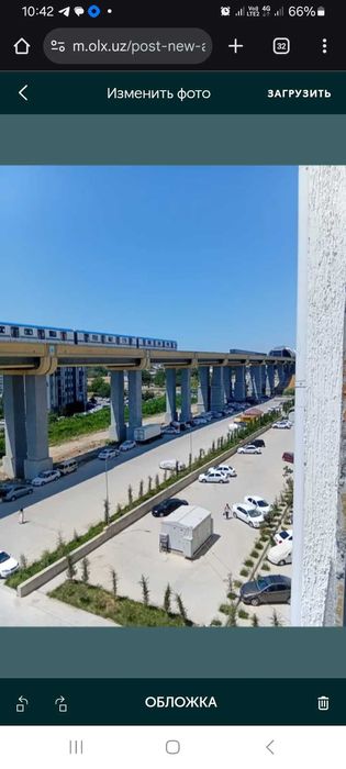 Чоштепа метро олдида 3/6/12. Кв майдони 71 кв. нархи 61000.