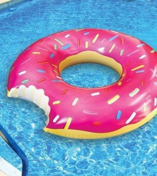 надувной плавательный круг матрац матрас пончик фламинго