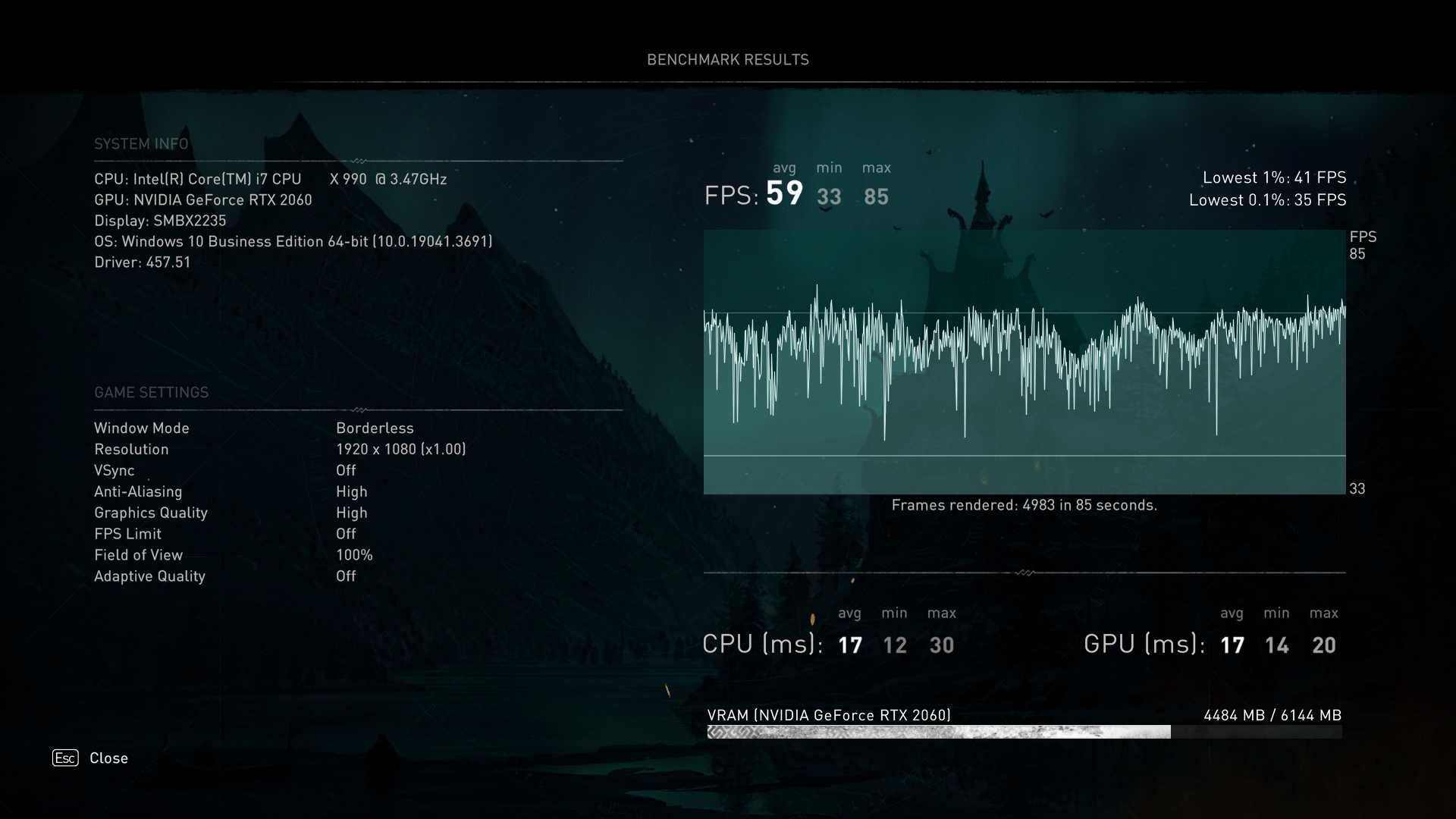 MSI GeForce RTX 2060 VENTUS XS 6G OC 6GB GDDR6 192-bit