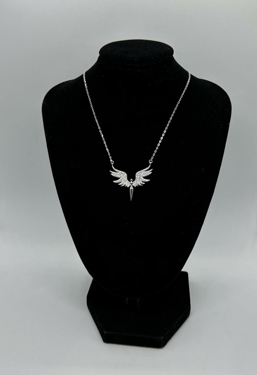 Серебряная цепочка крылья ангела Очень нежный подарок. Серебро 925.