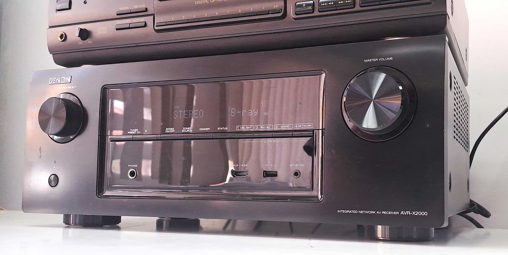Denon AVR X 2000 amplificator Netwok receiver 4K Ultra HD statie 7.1