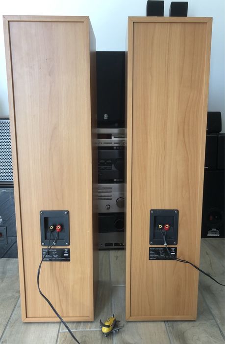 Boxe de podea Wooden Loud / sunet clar , bass profund / 120W RMS