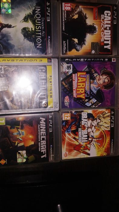 PlayStation 3 + 6 jocuri + controller original + cablu HDMI