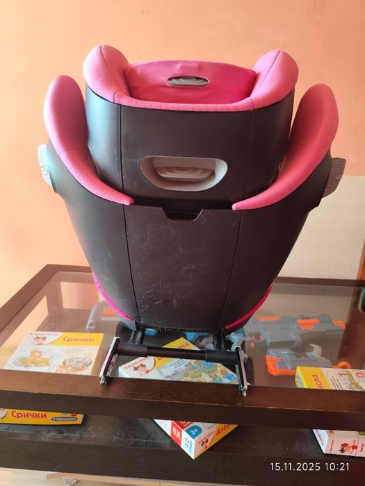 детско столче за кола Cybex Solution S i-Fix Gold - i-Size (100-150 см