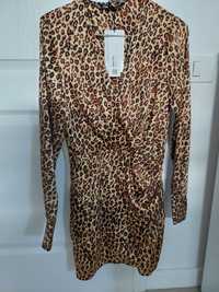 Rochie animal print noua cu eticheta