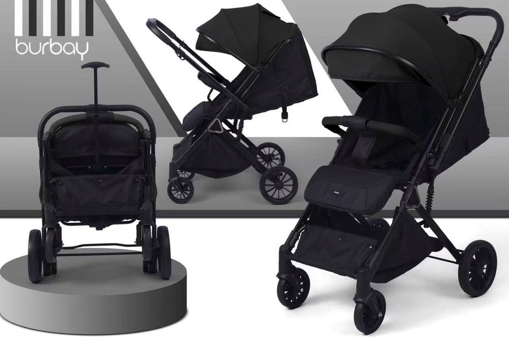 Новая прогулочная коляска  с перекидными ручками