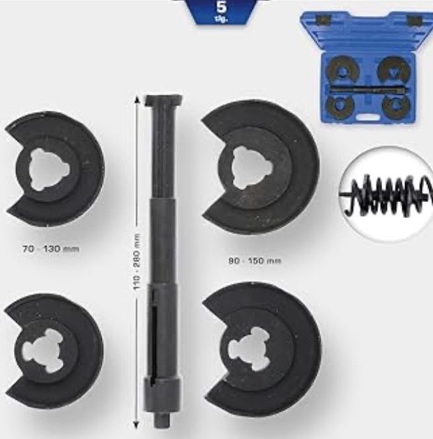 Compresor telescopic cu arcuri interne BRILLIANT TOOLS