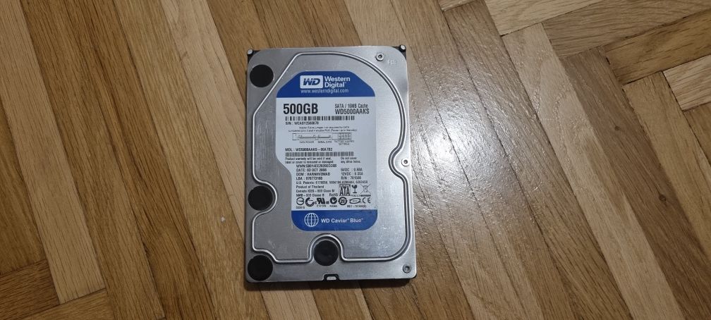 Hard disk, WD 500GB (garanție 12 luni)