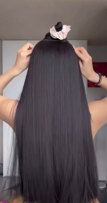 Волосы на заклепках